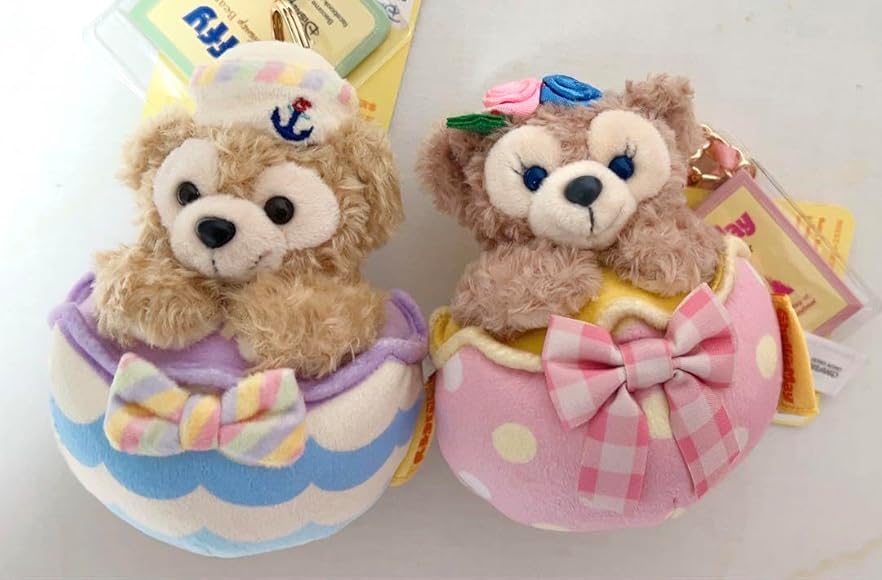香港ディズニー*ダッフィー*シェリーメイ*イースター*ぬいぐるみ*キーチェーン* 香港ディズニー ダッフィー シェリーメイ 旧正月 イースター